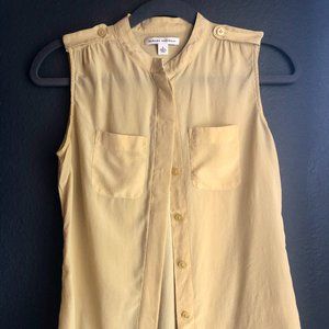 Banana Republic sleeveless silk blouse